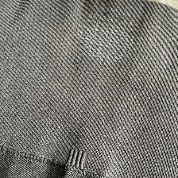 SPANX Look At Me Now Seamless Leggings Black Gray Leopard - Picture 9 of 13